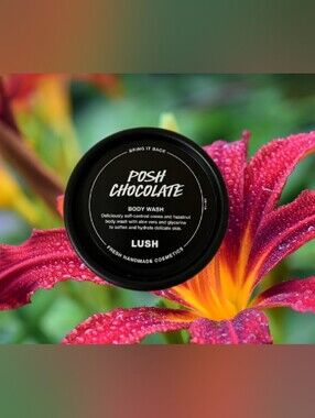 LUSH Posh Chocolate Body Wash - 2x 50G Pots🍫🍫🍫